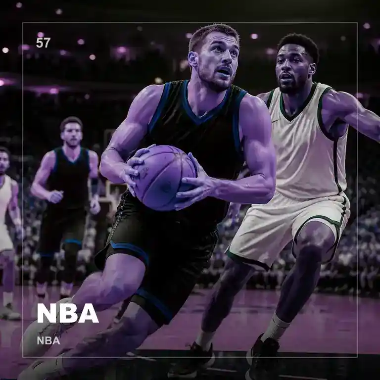 NBA篮球赛事画面